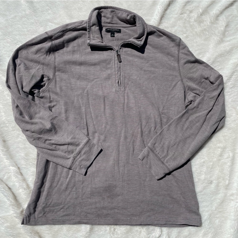 Banana Republic Men’s Sweater sz XL 1/2 zip Shirt